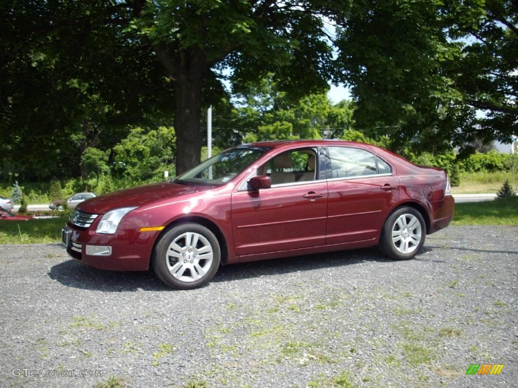 Merlot Metallic Ford Fusion