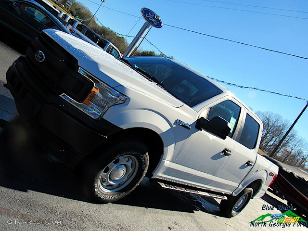 2020 F150 XL SuperCrew 4x4 - Oxford White / Medium Earth Gray photo #26