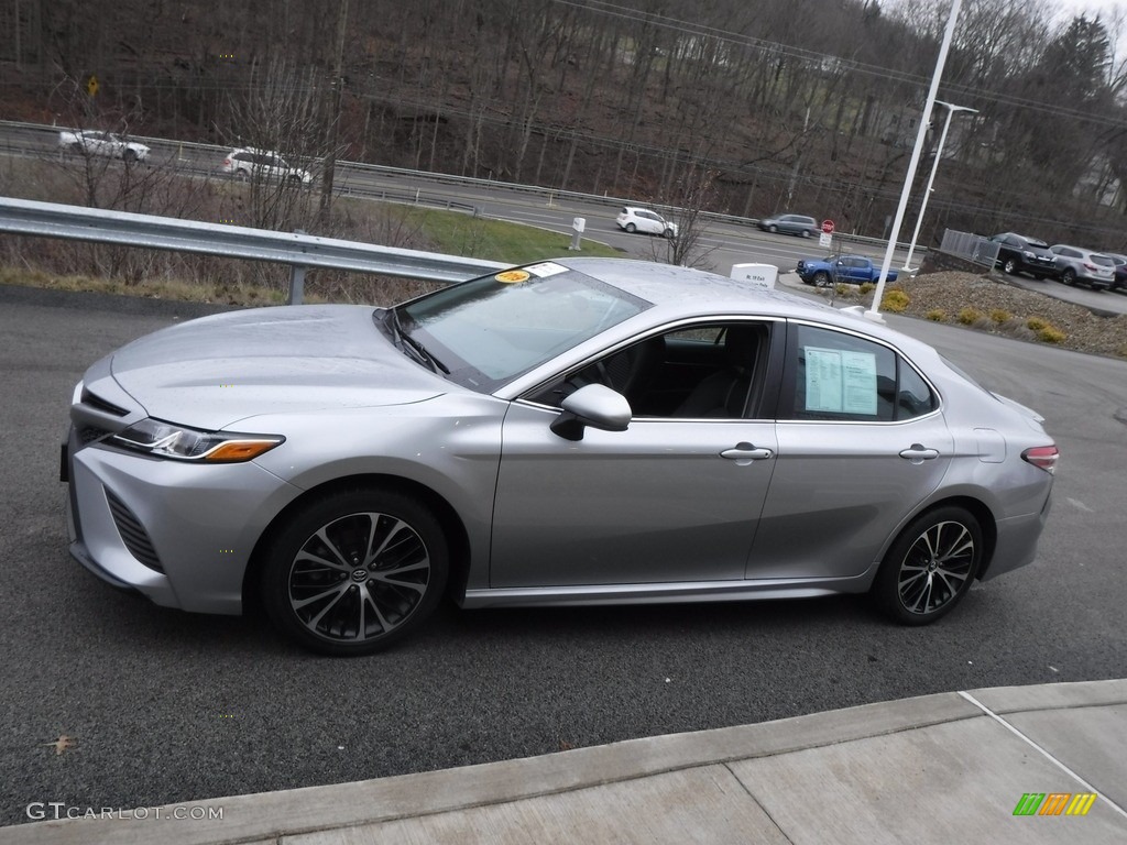 2019 Camry SE - Celestial Silver Metallic / Black photo #6