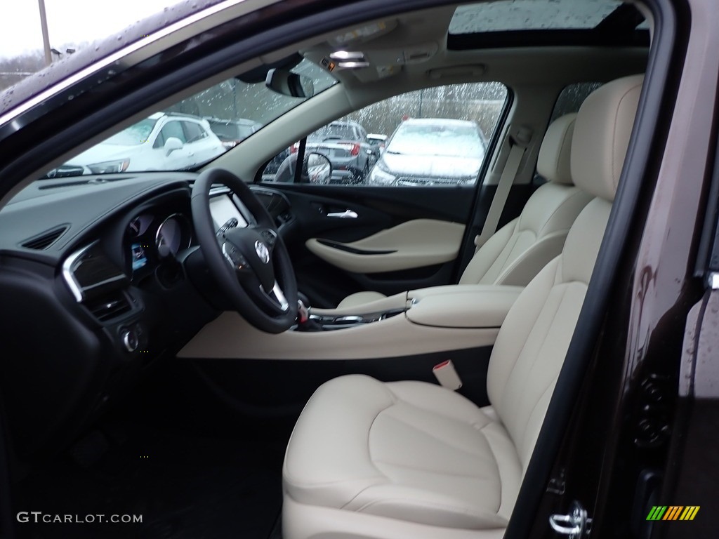 Light Neutral Interior 2020 Buick Envision Essence AWD Photo #137011135