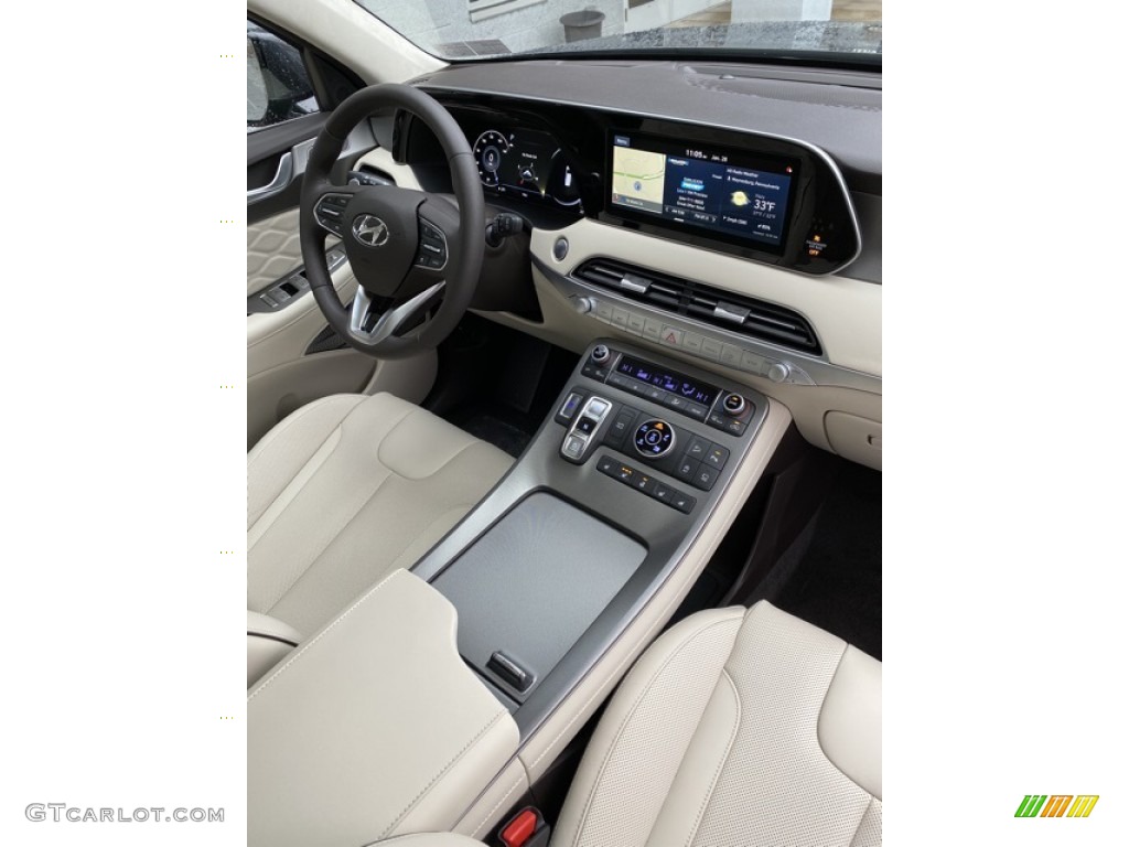 2020 Palisade Limited AWD - Steel Graphite / Light Beige photo #30