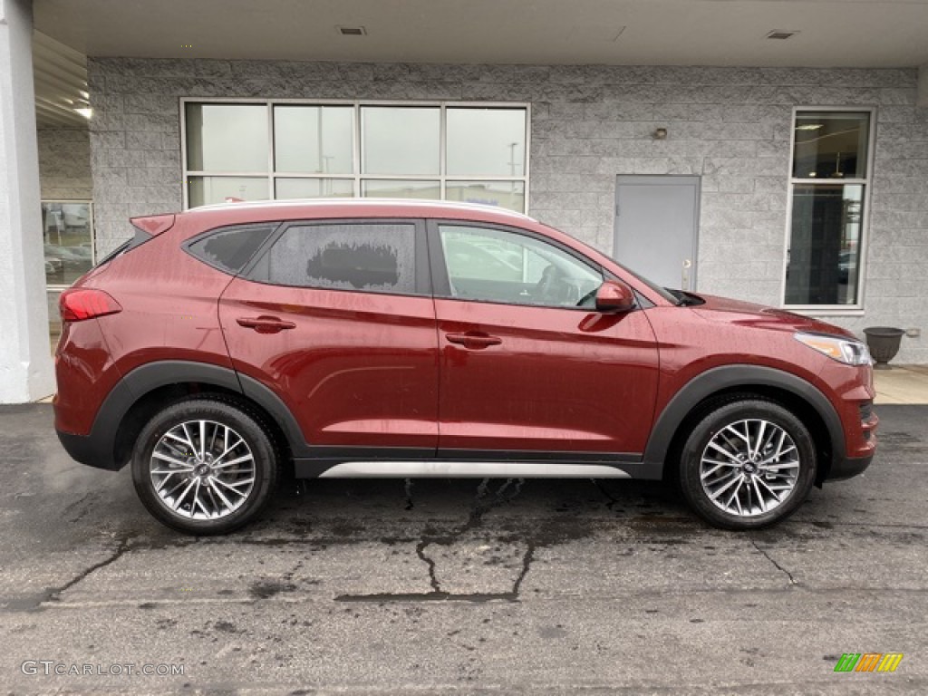 Gemstone Red 2020 Hyundai Tucson SEL AWD Exterior Photo #137012779
