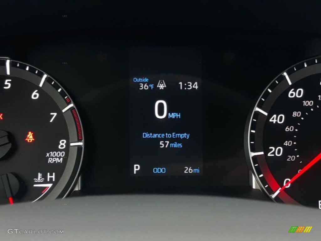 2020 Toyota Highlander LE AWD Gauges Photo #137013349