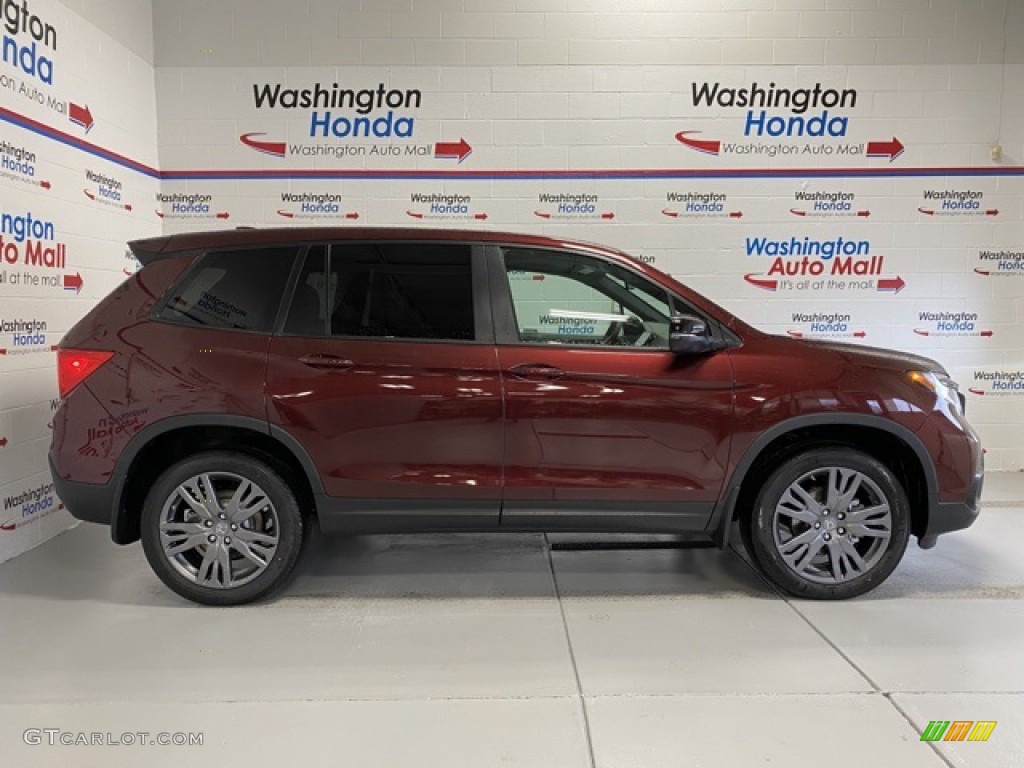 2020 Passport EX-L AWD - Deep Scarlet Pearl / Gray photo #1