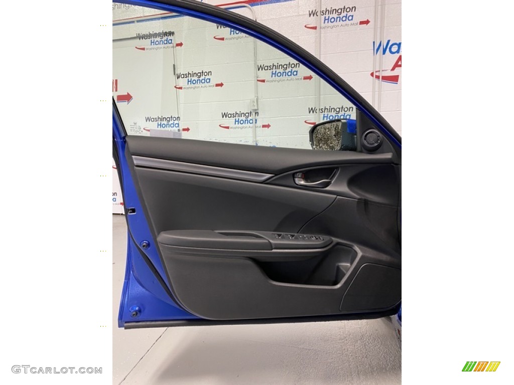 2020 Civic Sport Hatchback - Aegean Blue Metallic / Black photo #10