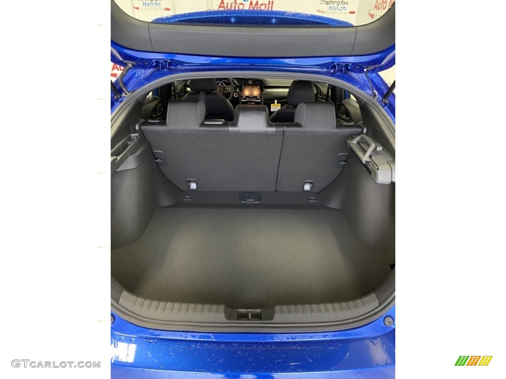 2020 Civic Sport Hatchback - Aegean Blue Metallic / Black photo #22