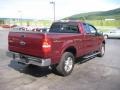 Dark Toreador Red Metallic - F150 Lariat SuperCab 4x4 Photo No. 7