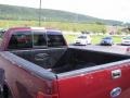 2005 Dark Toreador Red Metallic Ford F150 Lariat SuperCab 4x4  photo #11