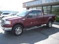 Dark Toreador Red Metallic - F150 Lariat SuperCab 4x4 Photo No. 14