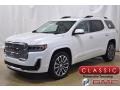 White Frost Tricoat 2020 GMC Acadia Denali AWD