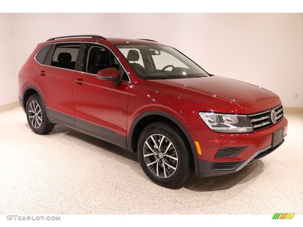 Cardinal Red Metallic 2019 Volkswagen Tiguan SE 4MOTION Exterior Photo #137017533