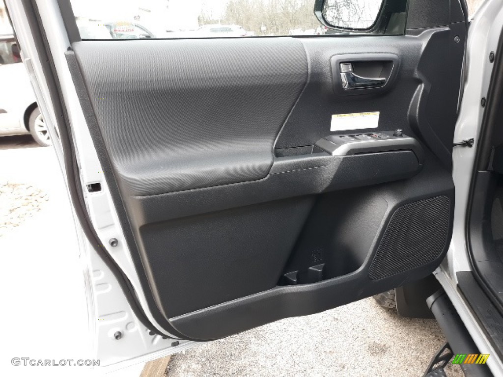 2020 Toyota Tacoma TRD Off Road Double Cab 4x4 TRD Cement/Black Door Panel Photo #137019297