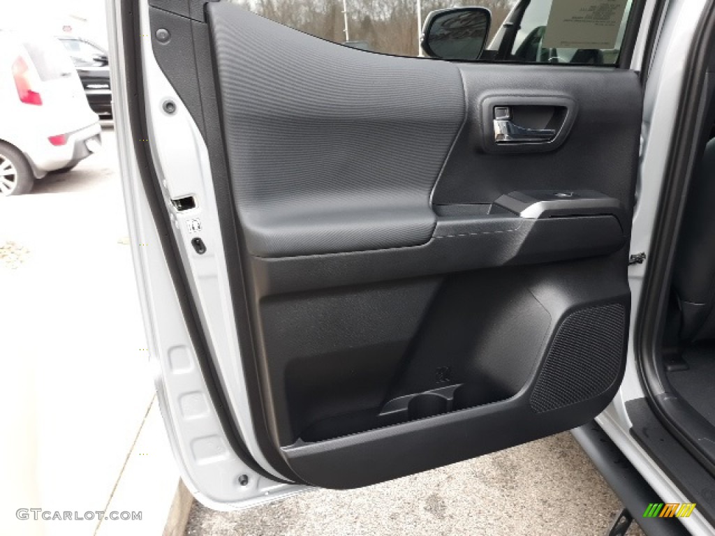 2020 Toyota Tacoma TRD Off Road Double Cab 4x4 TRD Cement/Black Door Panel Photo #137019468