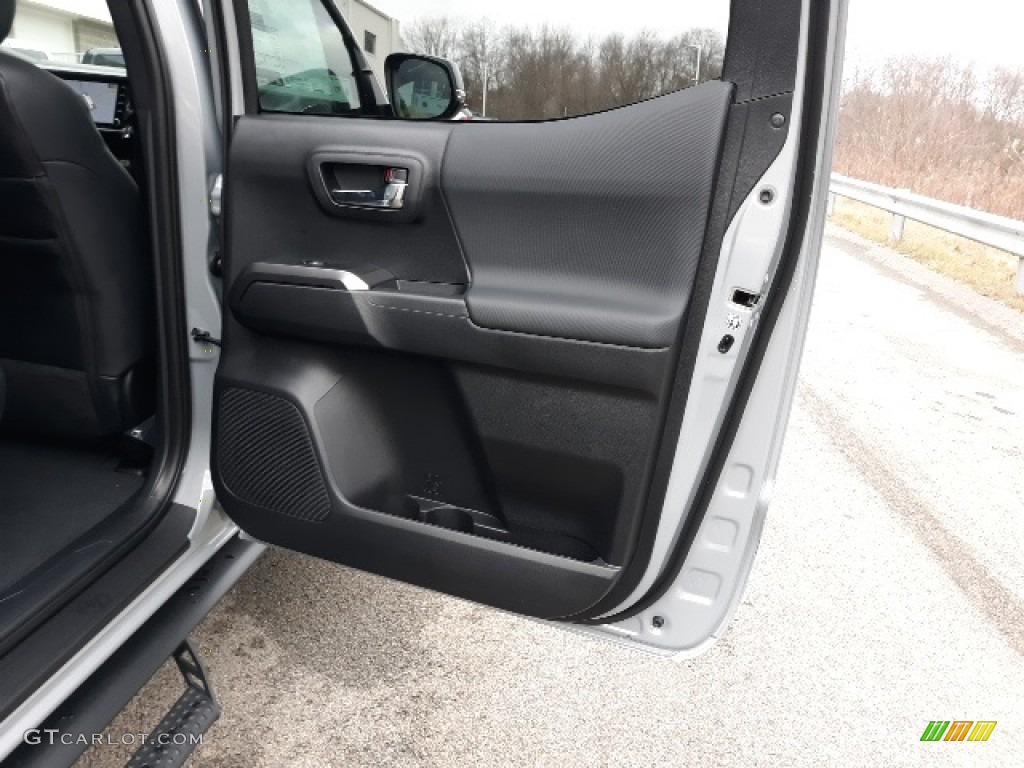 2020 Toyota Tacoma TRD Off Road Double Cab 4x4 TRD Cement/Black Door Panel Photo #137019585