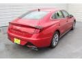 2020 Calypso Red Hyundai Sonata SEL  photo #8