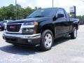 2009 Onyx Black GMC Canyon SLE Regular Cab  photo #4