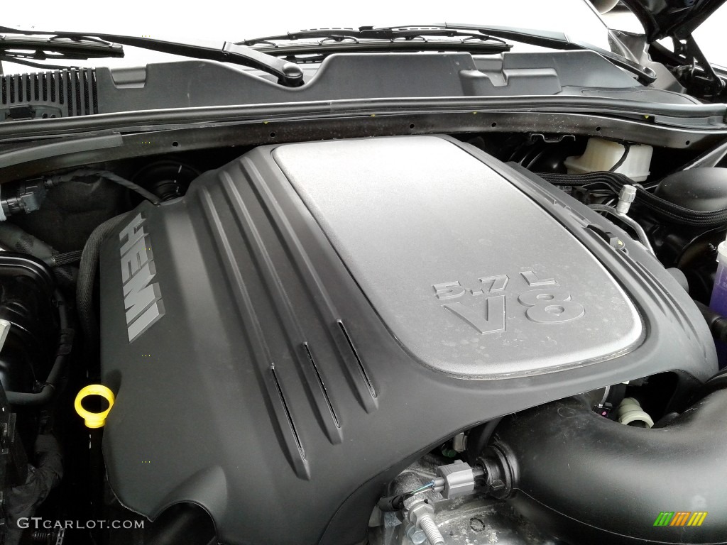 2020 Dodge Challenger R/T 5.7 Liter HEMI OHV 16-Valve VVT MDS V8 Engine Photo #137021364