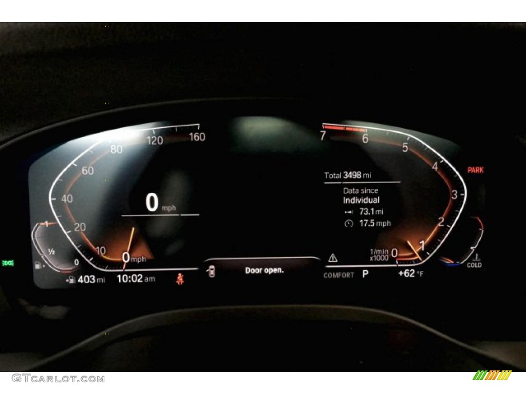 2020 BMW X3 sDrive30i Gauges Photo #137022066