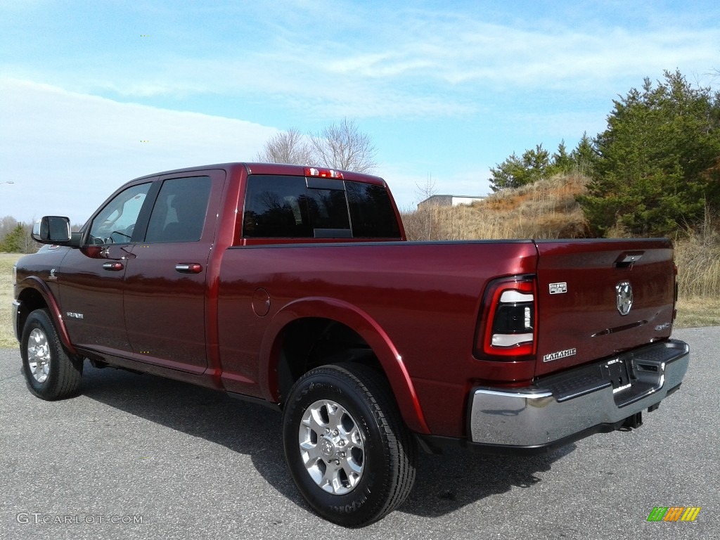 2020 2500 Laramie Crew Cab 4x4 - Delmonico Red Pearl / Black photo #9