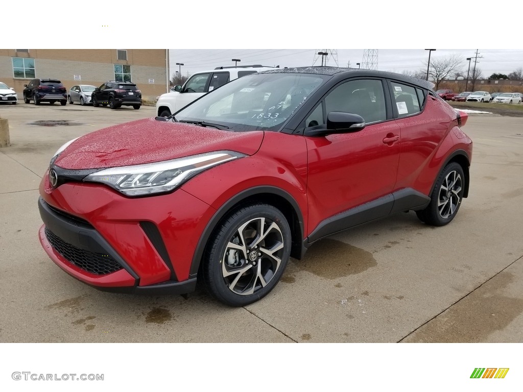 Supersonic Red 2020 Toyota C-HR XLE Exterior Photo #137024865