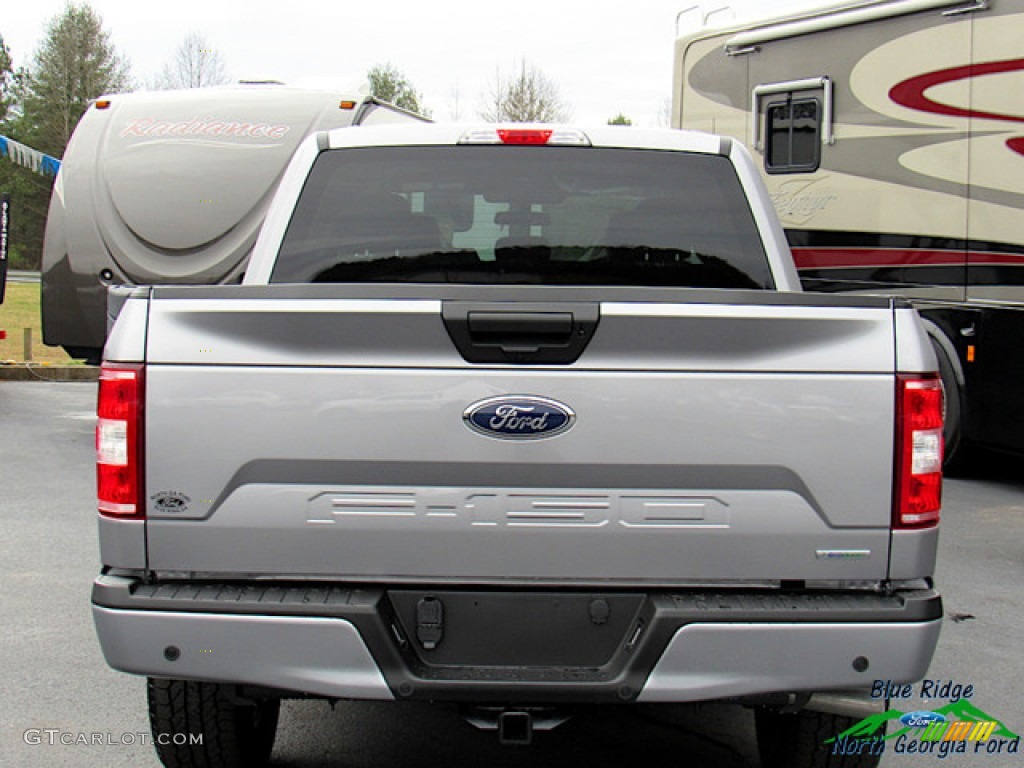 2020 F150 STX SuperCrew 4x4 - Iconic Silver / Black photo #4