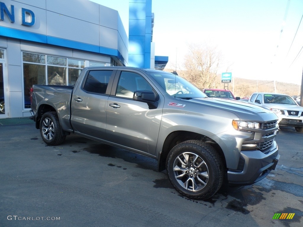 2020 Silverado 1500 RST Crew Cab 4x4 - Satin Steel Metallic / Jet Black photo #5