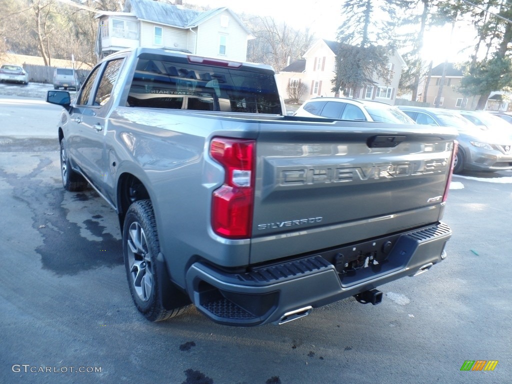 2020 Silverado 1500 RST Crew Cab 4x4 - Satin Steel Metallic / Jet Black photo #9