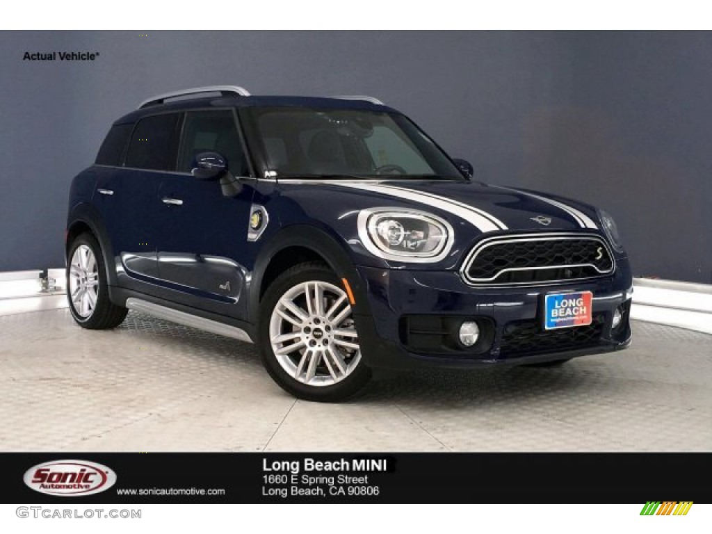 2019 Countryman Cooper S E All4 Hybrid - Lapisluxury Blue / Carbon Black photo #1