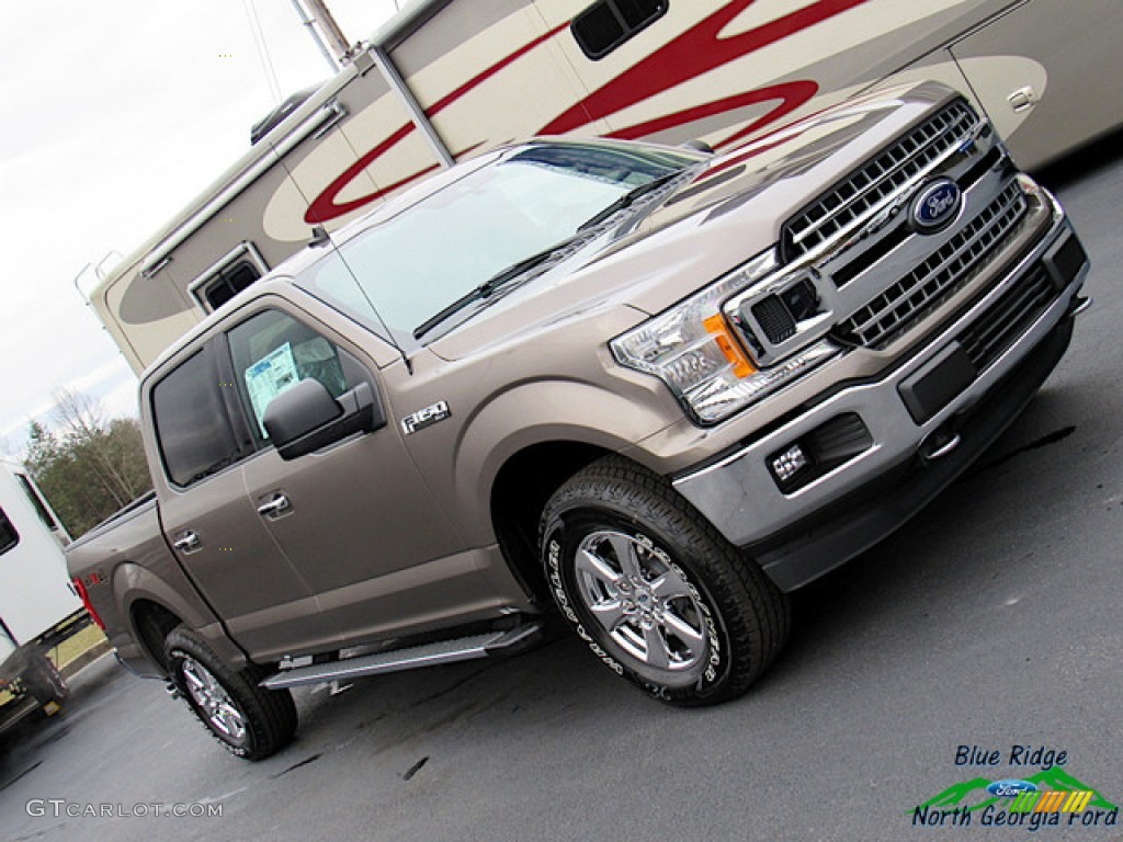 2020 F150 XLT SuperCrew 4x4 - Stone Gray / Medium Earth Gray photo #28