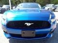 2017 Lightning Blue Ford Mustang Ecoboost Coupe  photo #9