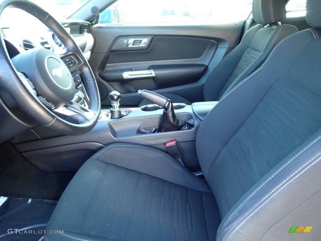 2017 Mustang Ecoboost Coupe - Lightning Blue / Ebony photo #11