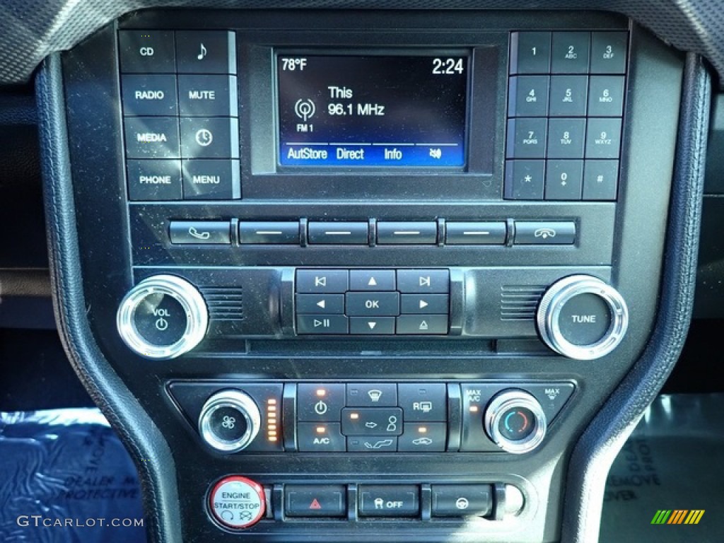 2017 Mustang Ecoboost Coupe - Lightning Blue / Ebony photo #19