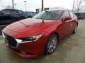 2020 Soul Red Crystal Metallic Mazda MAZDA3 Select Sedan  photo #3