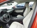 2020 Mazda MAZDA3 Greige Interior Front Seat Photo