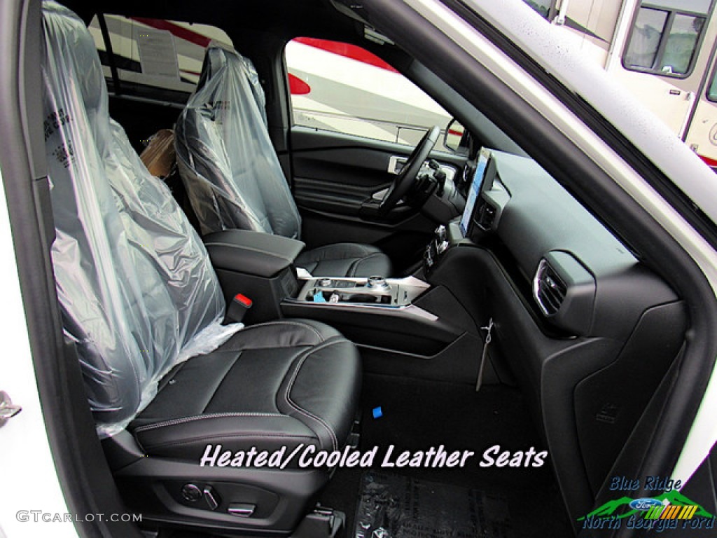 2020 Explorer ST 4WD - Star White Metallic Tri-Coat / Ebony photo #10