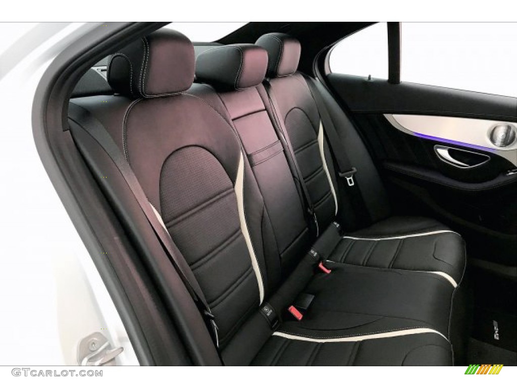 Black Interior 2020 Mercedes-Benz C AMG 63 S Sedan Photo #137030091
