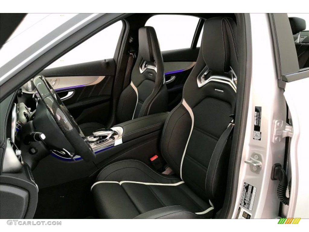 Black Interior 2020 Mercedes-Benz C AMG 63 S Sedan Photo #137030103