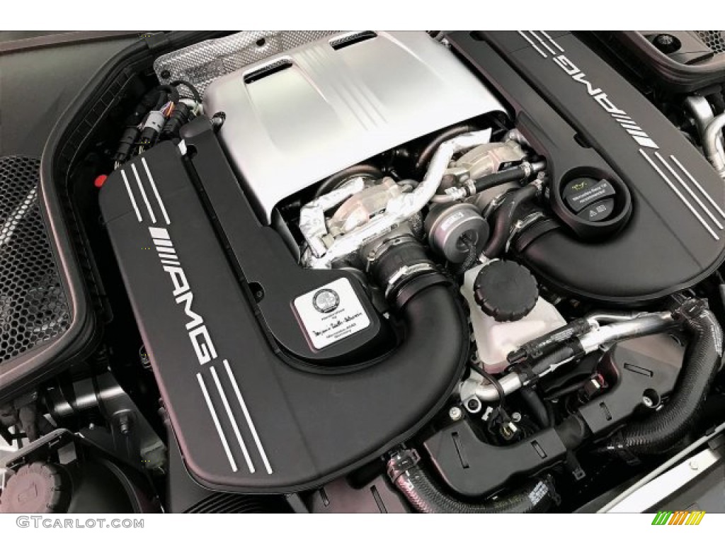 2020 Mercedes-Benz C AMG 63 S Sedan 4.0 Liter AMG biturbo DOHC 32-Valve VVT V8 Engine Photo #137030305