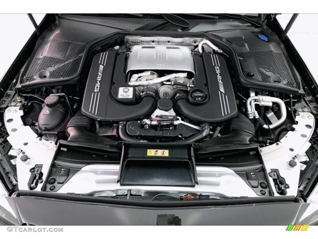 2020 Mercedes-Benz C AMG 63 S Coupe 4.0 Liter AMG biturbo DOHC 32-Valve VVT V8 Engine Photo #137030436