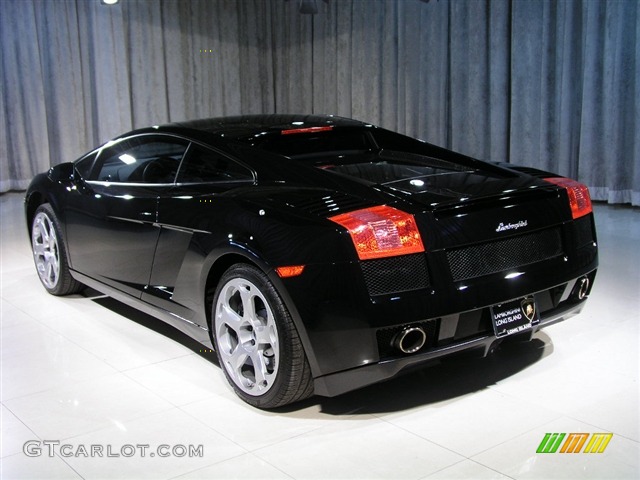 2005 Gallardo Coupe - Black / Black/Grey photo #2