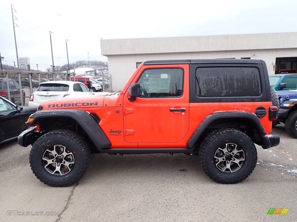 Punkn Metallic 2020 Jeep Wrangler Rubicon 4x4 Exterior Photo #137032314