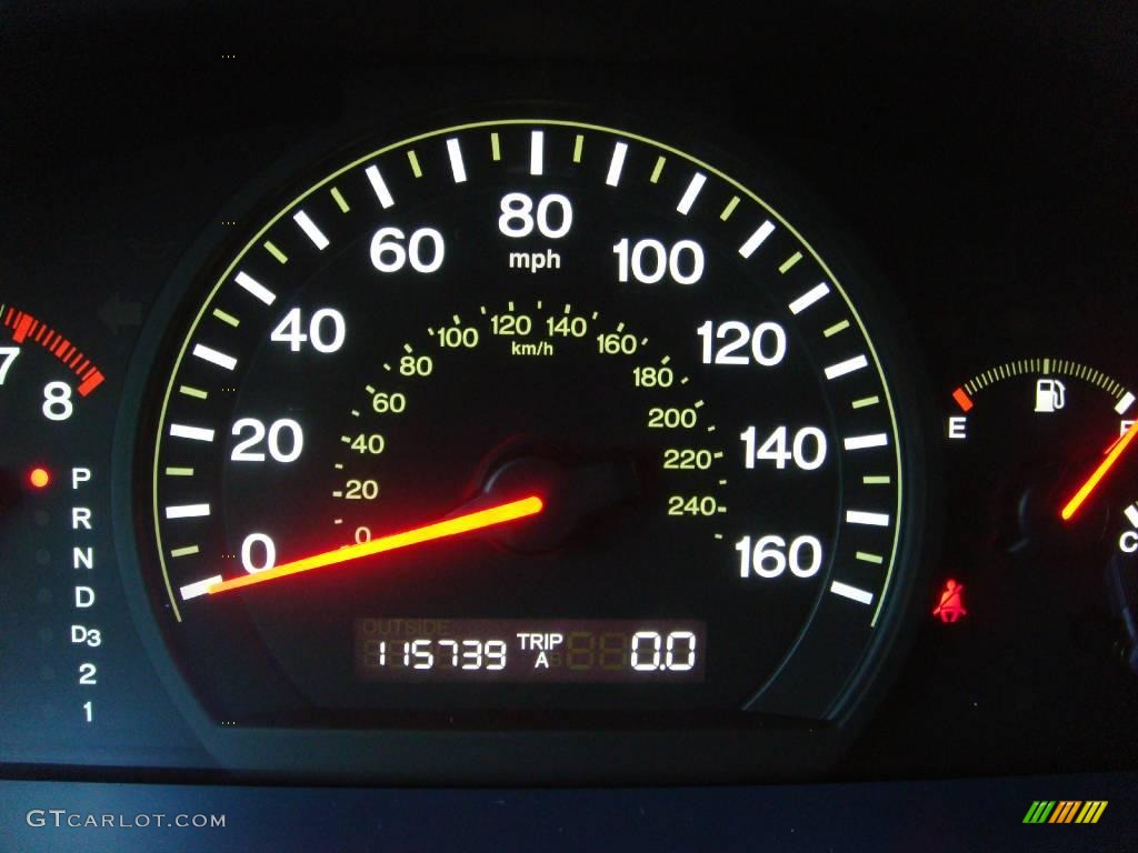2003 Accord EX V6 Sedan - Satin Silver Metallic / Black photo #10