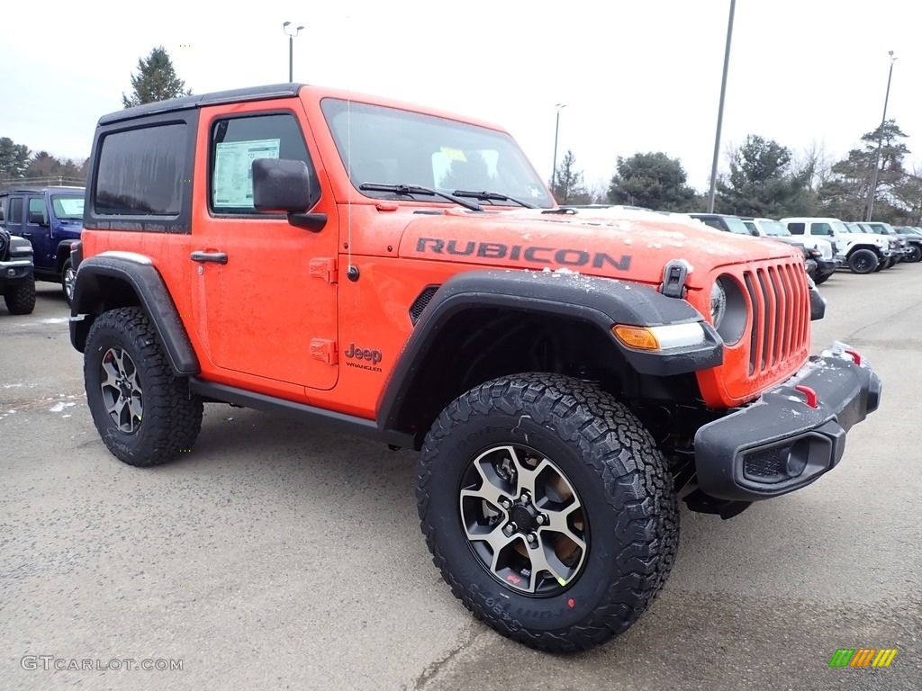 Punkn Metallic 2020 Jeep Wrangler Rubicon 4x4 Exterior Photo #137032428
