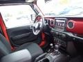 2020 Jeep Wrangler Black Interior Dashboard Photo