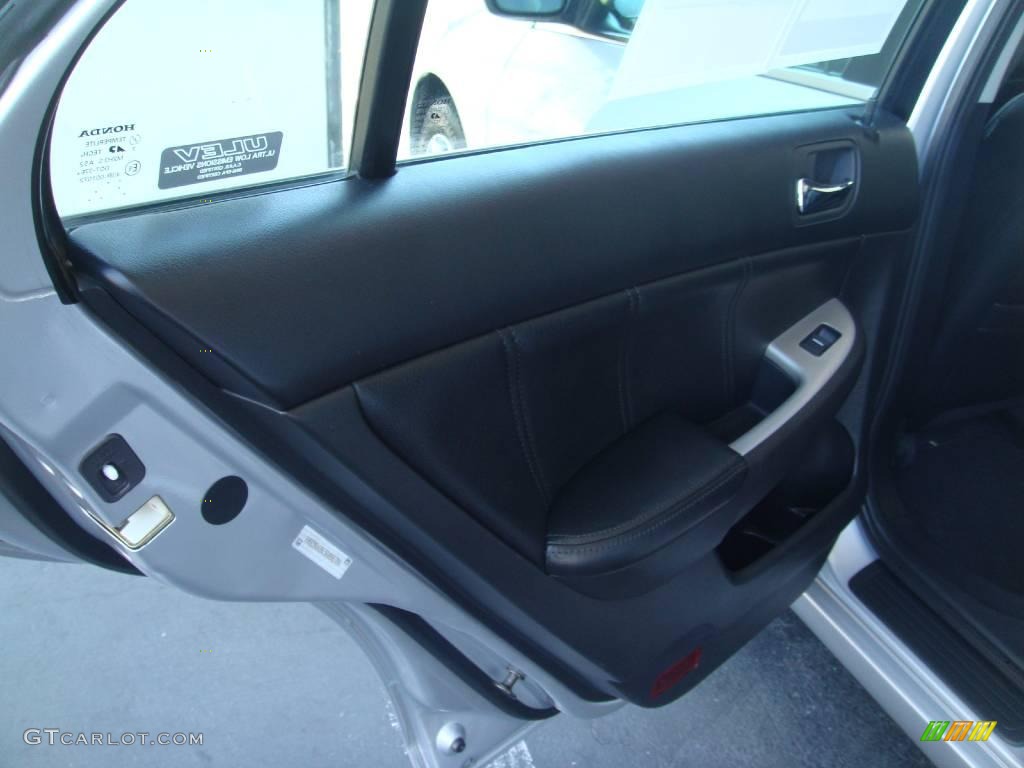 2003 Accord EX V6 Sedan - Satin Silver Metallic / Black photo #14