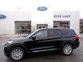 2020 Agate Black Metallic Ford Explorer Limited 4WD  photo #1