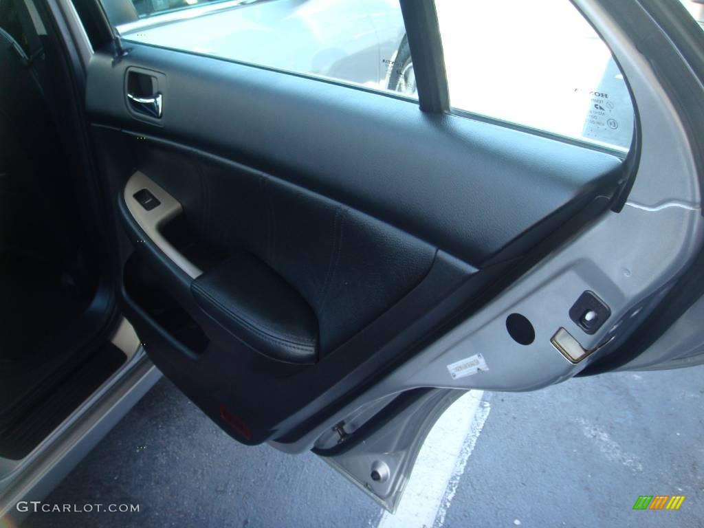 2003 Accord EX V6 Sedan - Satin Silver Metallic / Black photo #18