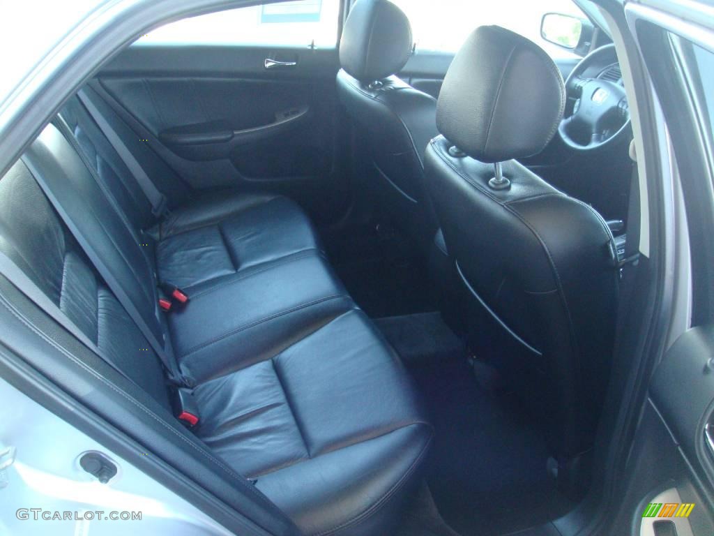 2003 Accord EX V6 Sedan - Satin Silver Metallic / Black photo #19