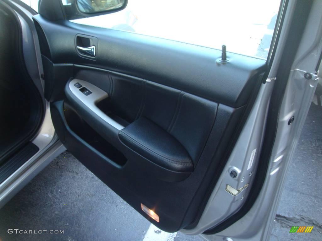 2003 Accord EX V6 Sedan - Satin Silver Metallic / Black photo #20