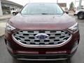 Burgundy Velvet Metallic Tinted - Edge SEL AWD Photo No. 9